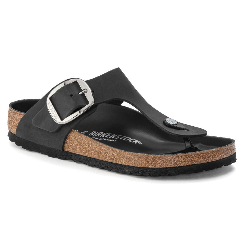 Birkenstock Gizeh Big Buckle Oiled Leather Women's Sandal