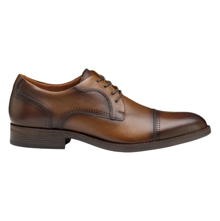 JOHNSTON & MURPHY MEN'S HAWTHORN CAP TOE DRESS SHOE