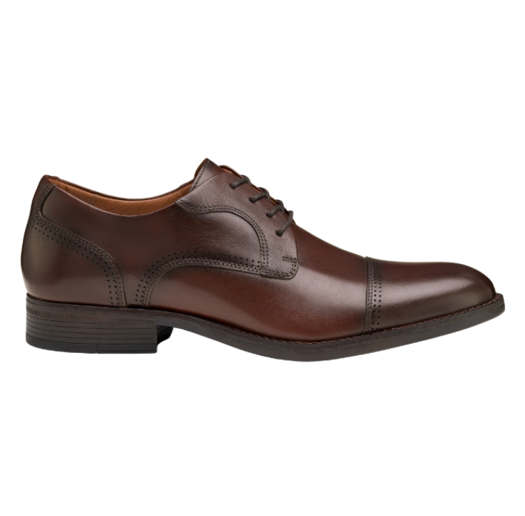 JOHNSTON & MURPHY MEN'S HAWTHORN CAP TOE DRESS SHOE