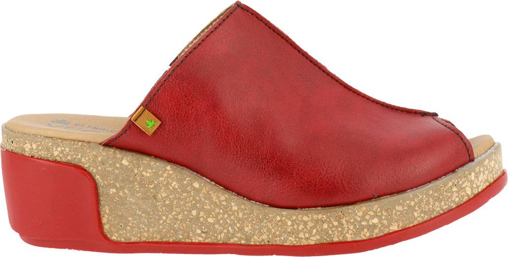 El Naturalista Caminar Por La Vida Tibet Red Open Back Clogs Size 38